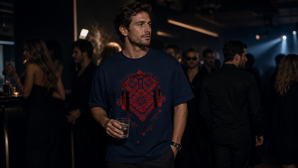 Verwurzelt — Oversized Organic Unisex Shirt